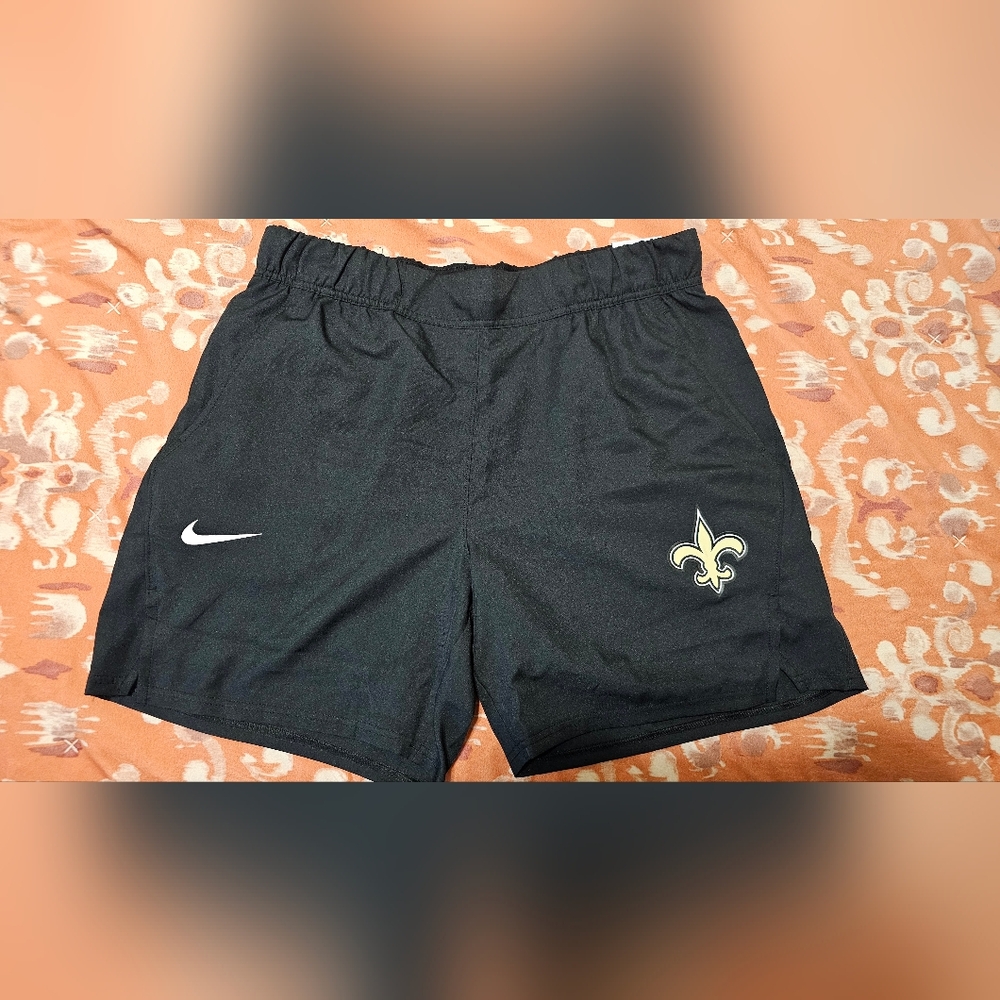 NIKE NFL NEW ORLEANS SAINTS SHORTS